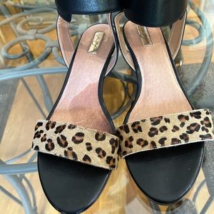 Halogen by Nordstrom Sandals with Animal Print